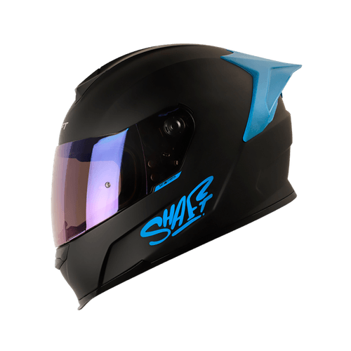 CASCO SH-502 SP SOLID NEGRO MATE/AZUL