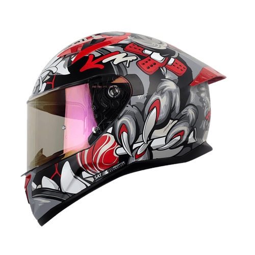 CASCO SHAFT 522SP TIGUERAZO GRIS