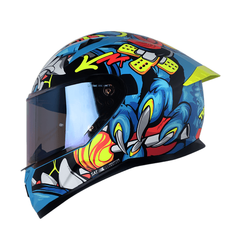 CASCO SHAFT 522SP TIGUERAZO AZUL